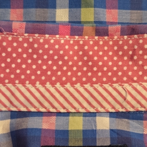 TAILORBYRD COLLECTION Stretch Men's Multi Color Plaid Button Down Size Medium - Picture 9 of 13